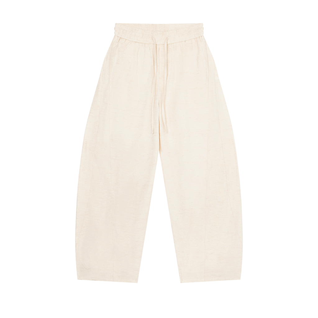 Unisex weite Hose mit Kordelzug