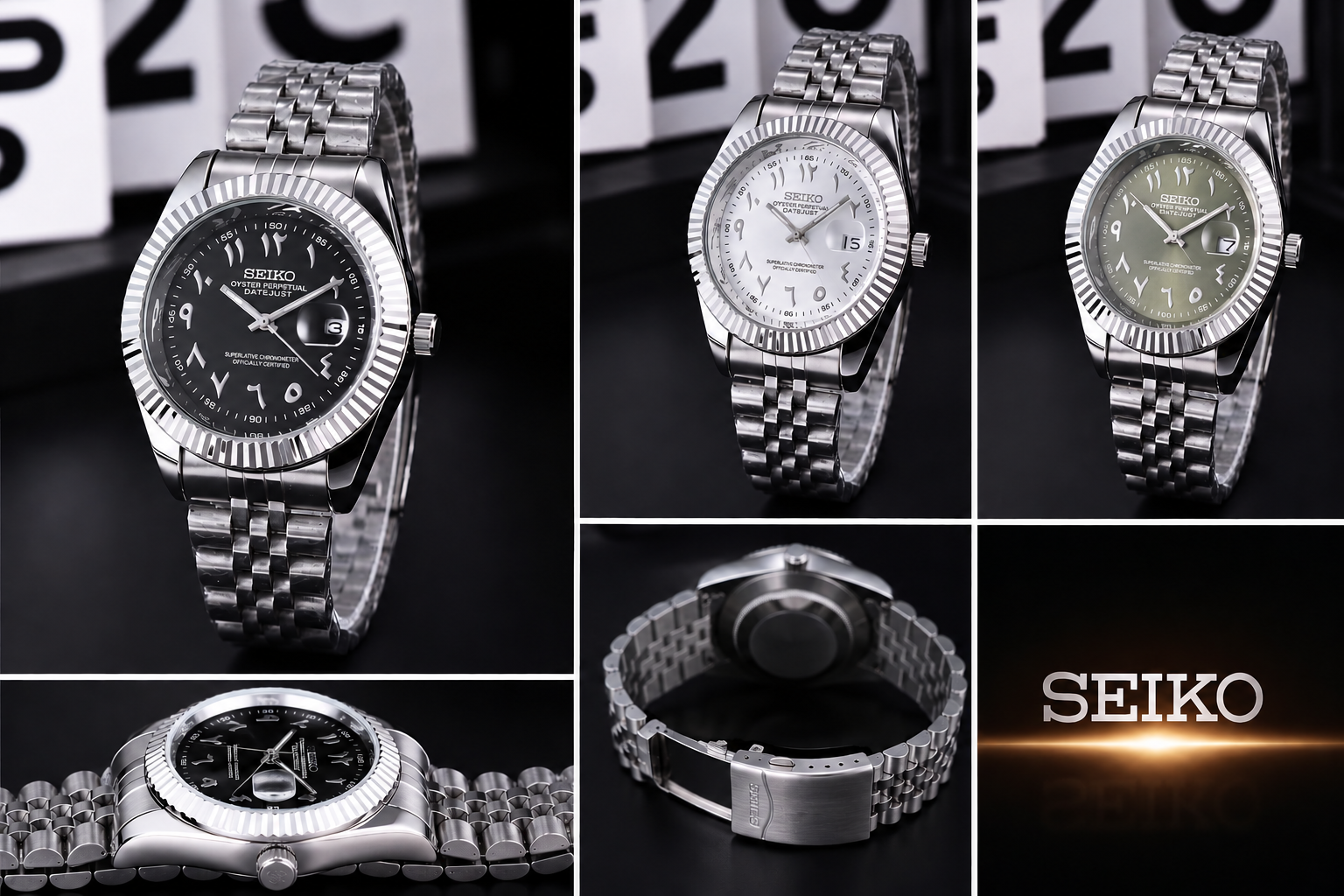 Seiko modz date just