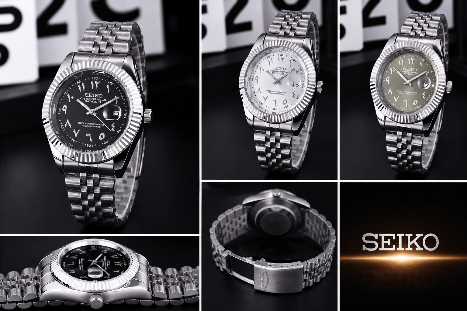 Seiko modz date just - watch hvmblewearwatch hvmblewearwatch hvmblewearBlueSeiko modz date just