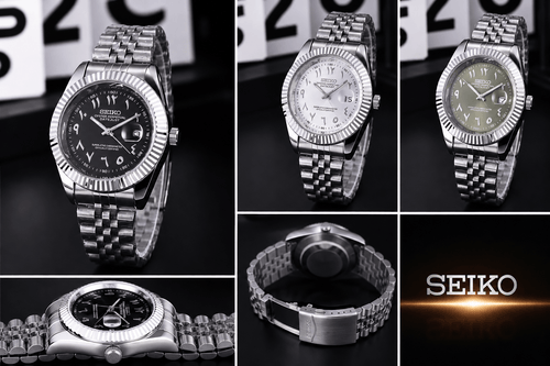 Seiko modz date just - watch hvmblewearwatch hvmblewearwatch hvmblewearBlueSeiko modz date just